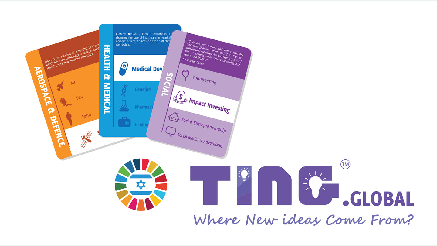 TING.Global — Games that Inspire - SDG 10 Social Impact lsrael